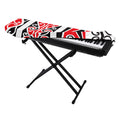 Maori Tribal Print Piano Keyboard Cover