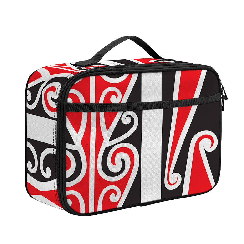 Maori Tribal Print Portable Lunch Bag