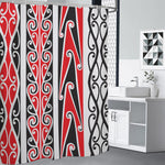 Maori Tribal Print Premium Shower Curtain