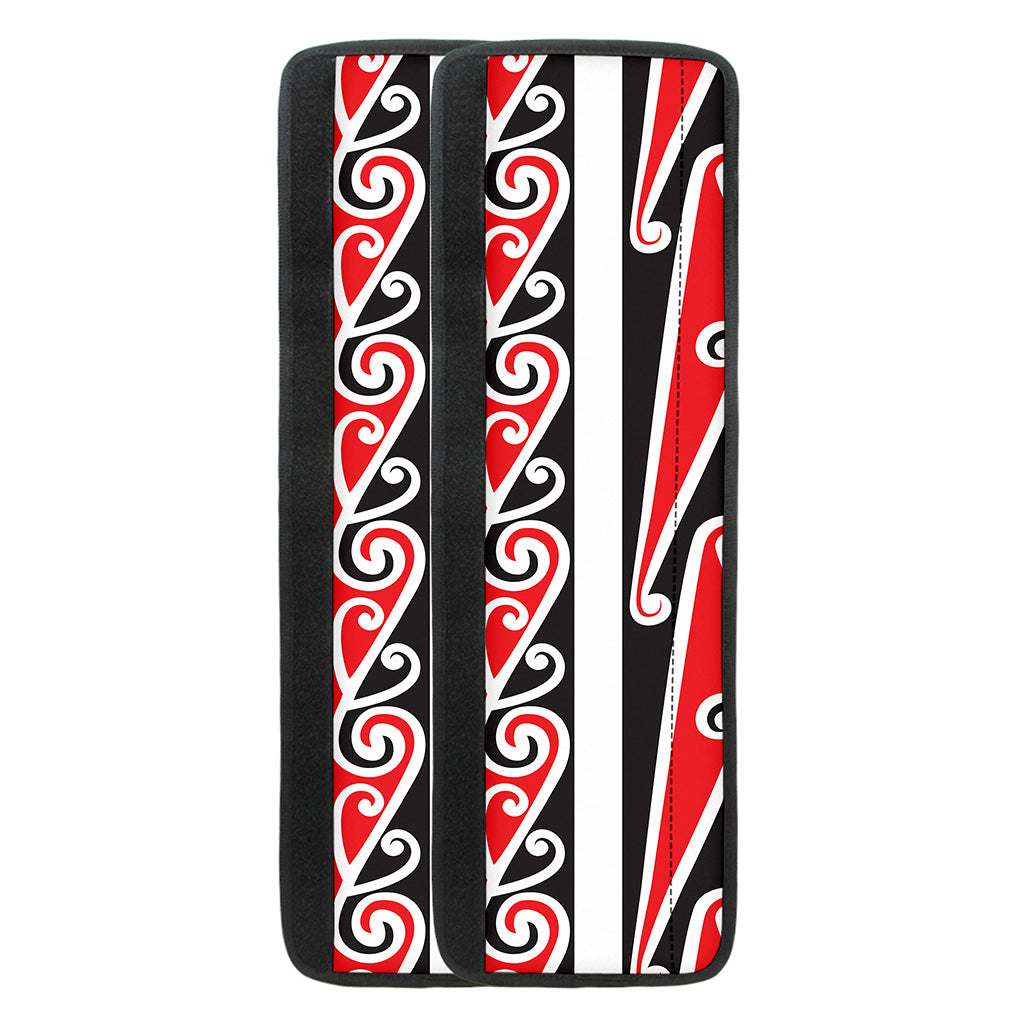 Maori Tribal Print Refrigerator Handle Covers