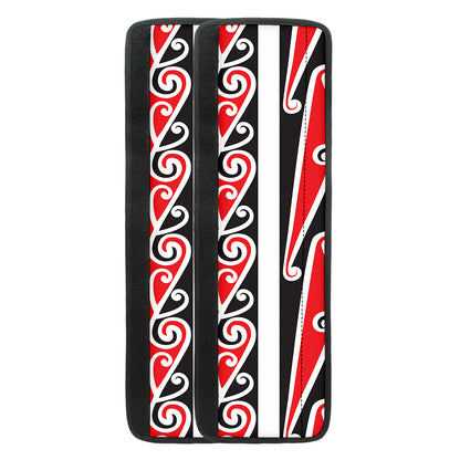 Maori Tribal Print Refrigerator Handle Covers