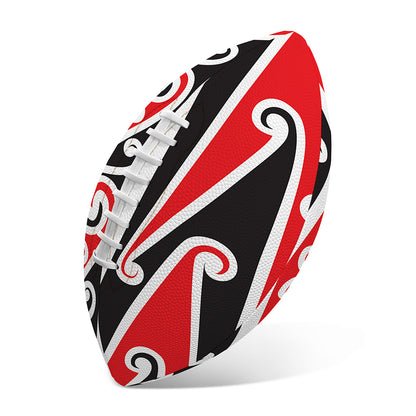 Maori Tribal Print Rugby Ball