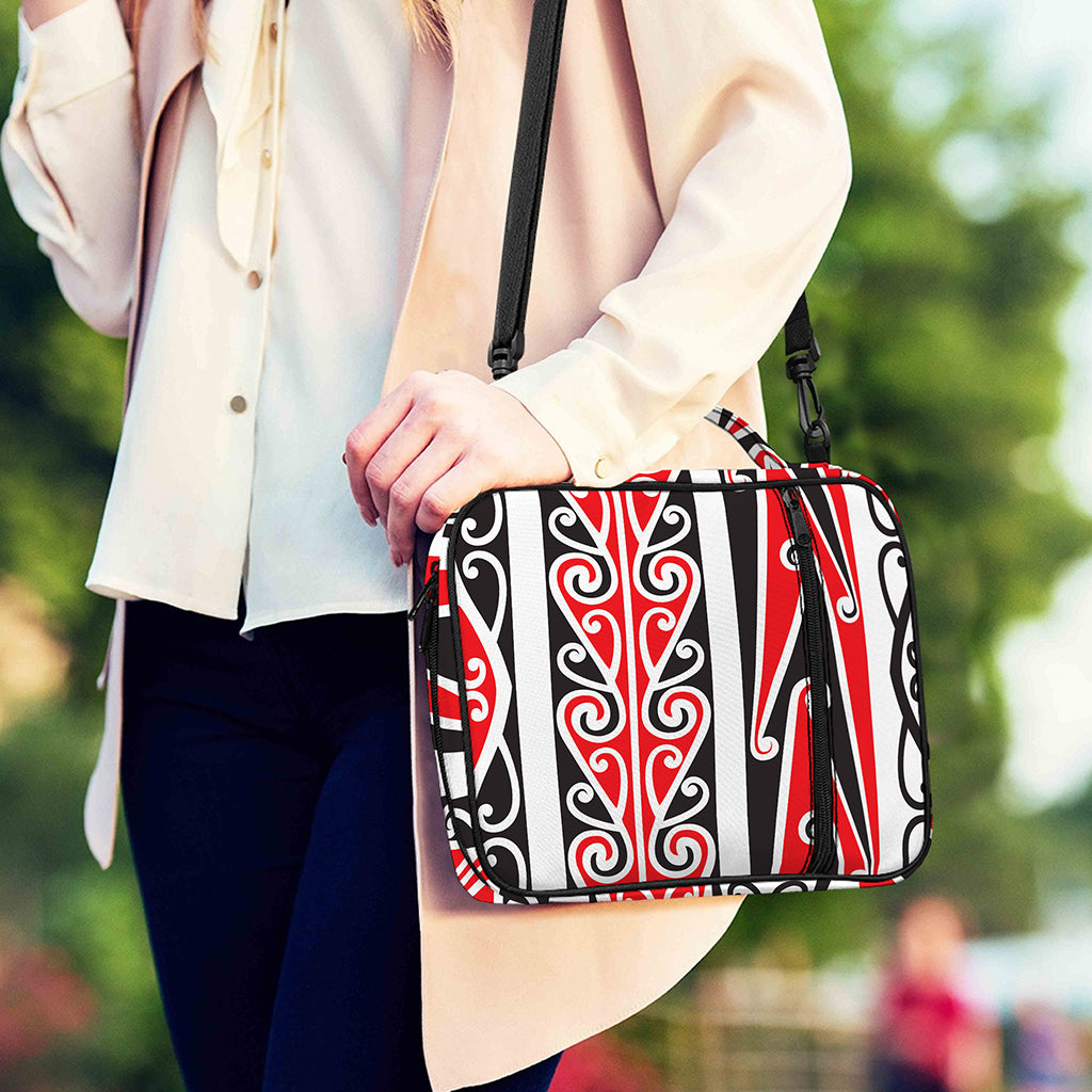 Maori Tribal Print Shoulder Strap Bible Bag