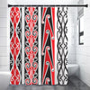 Maori Tribal Print Shower Curtain