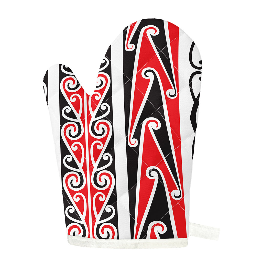 Maori Tribal Print Single Oven Mitt
