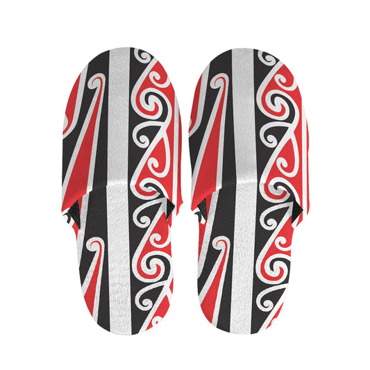 Maori Tribal Print Slippers