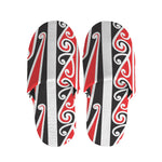 Maori Tribal Print Slippers