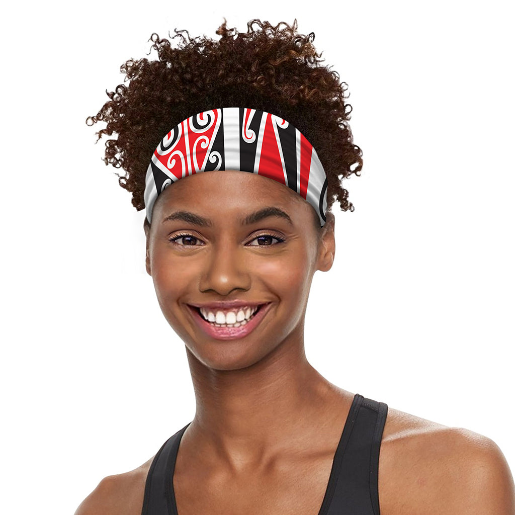 Maori Tribal Print Sports Headband