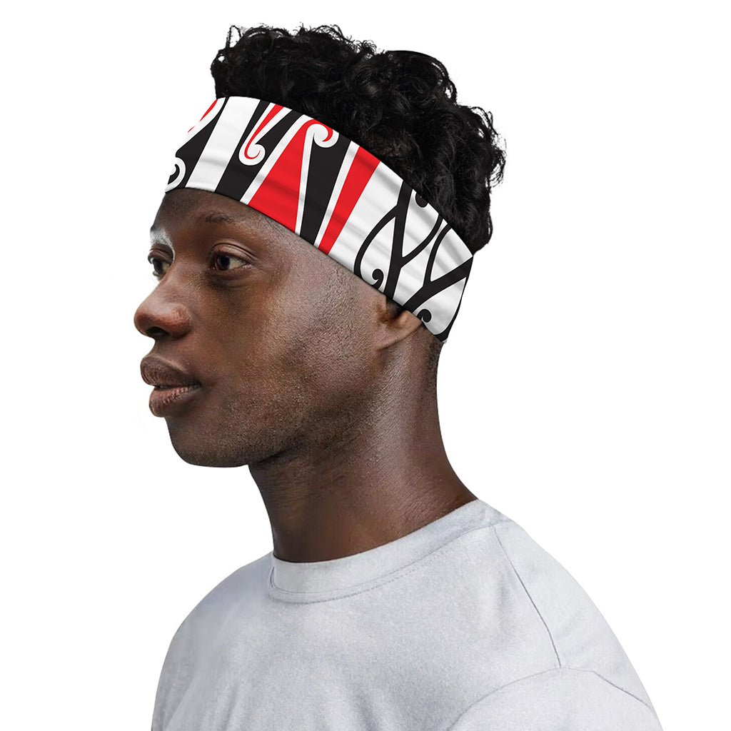 Maori Tribal Print Sports Headband
