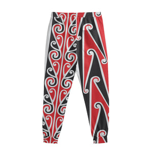 Maori Tribal Print Sweatpants