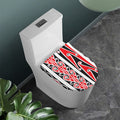 Maori Tribal Print Toilet Lid Cover