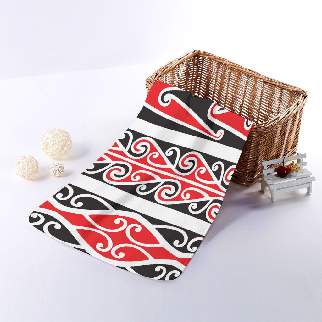 Maori Tribal Print Towel