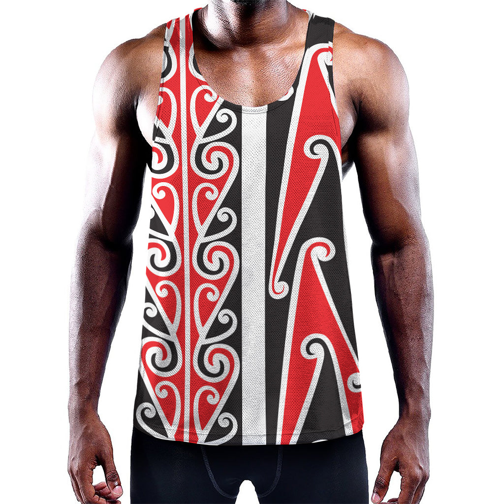 Maori Tribal Print Training Tank Top