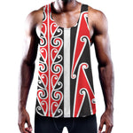 Maori Tribal Print Training Tank Top