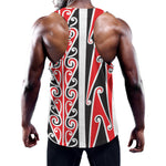 Maori Tribal Print Training Tank Top
