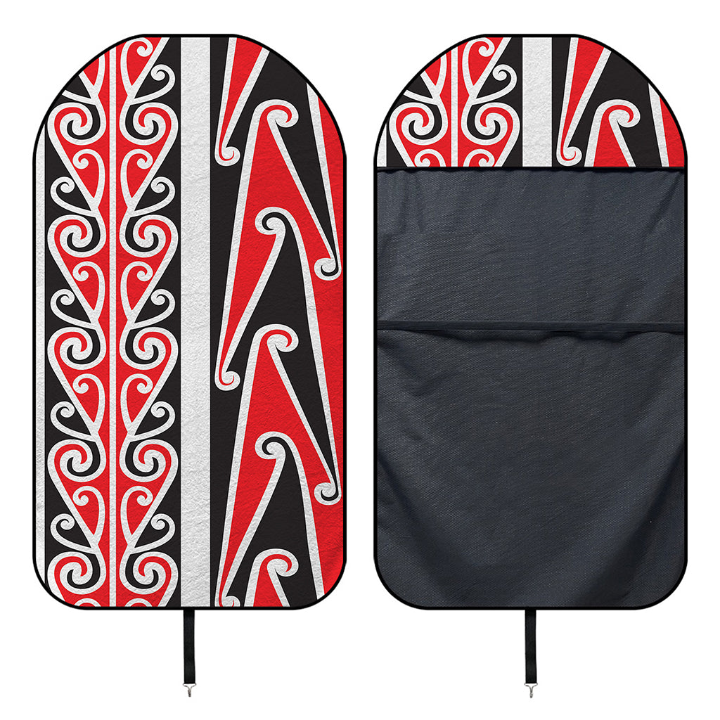 Maori Tribal Print Waterproof Car Seat Cover