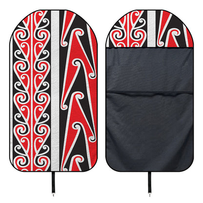 Maori Tribal Print Waterproof Car Seat Cover