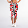 Maori Tribal Print Women's Capri Leggings