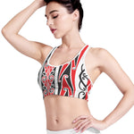 Maori Tribal Print Women's Sports Bra