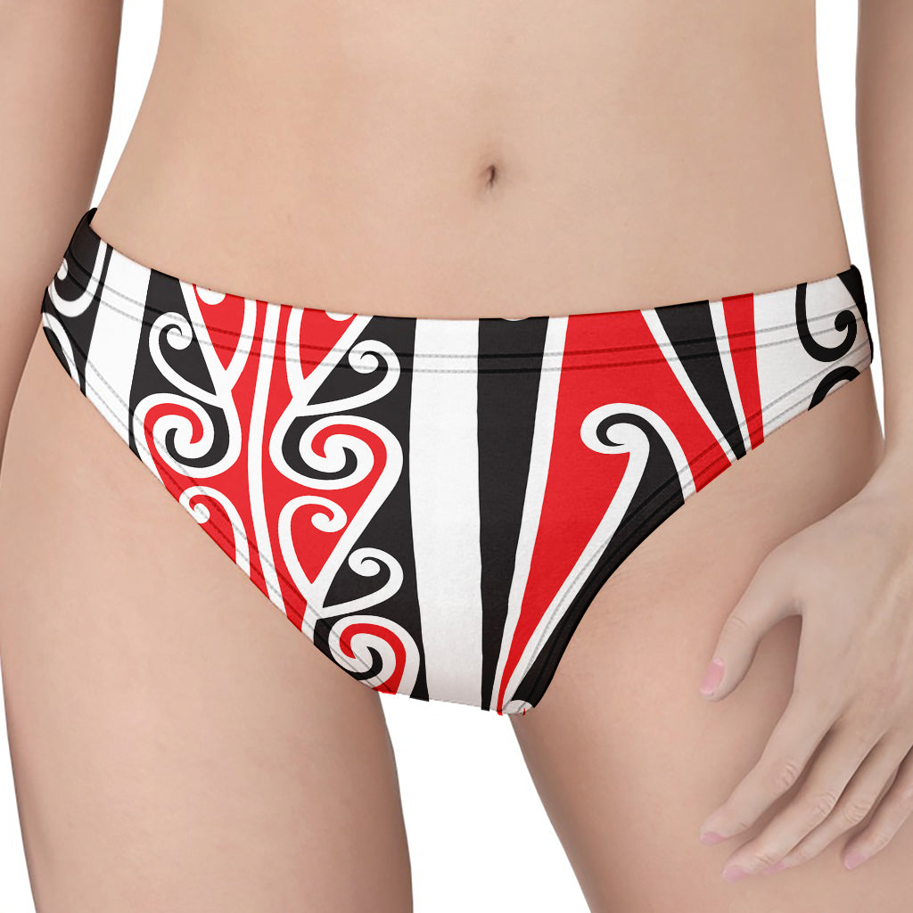 Maori Tribal Print Women's Thong