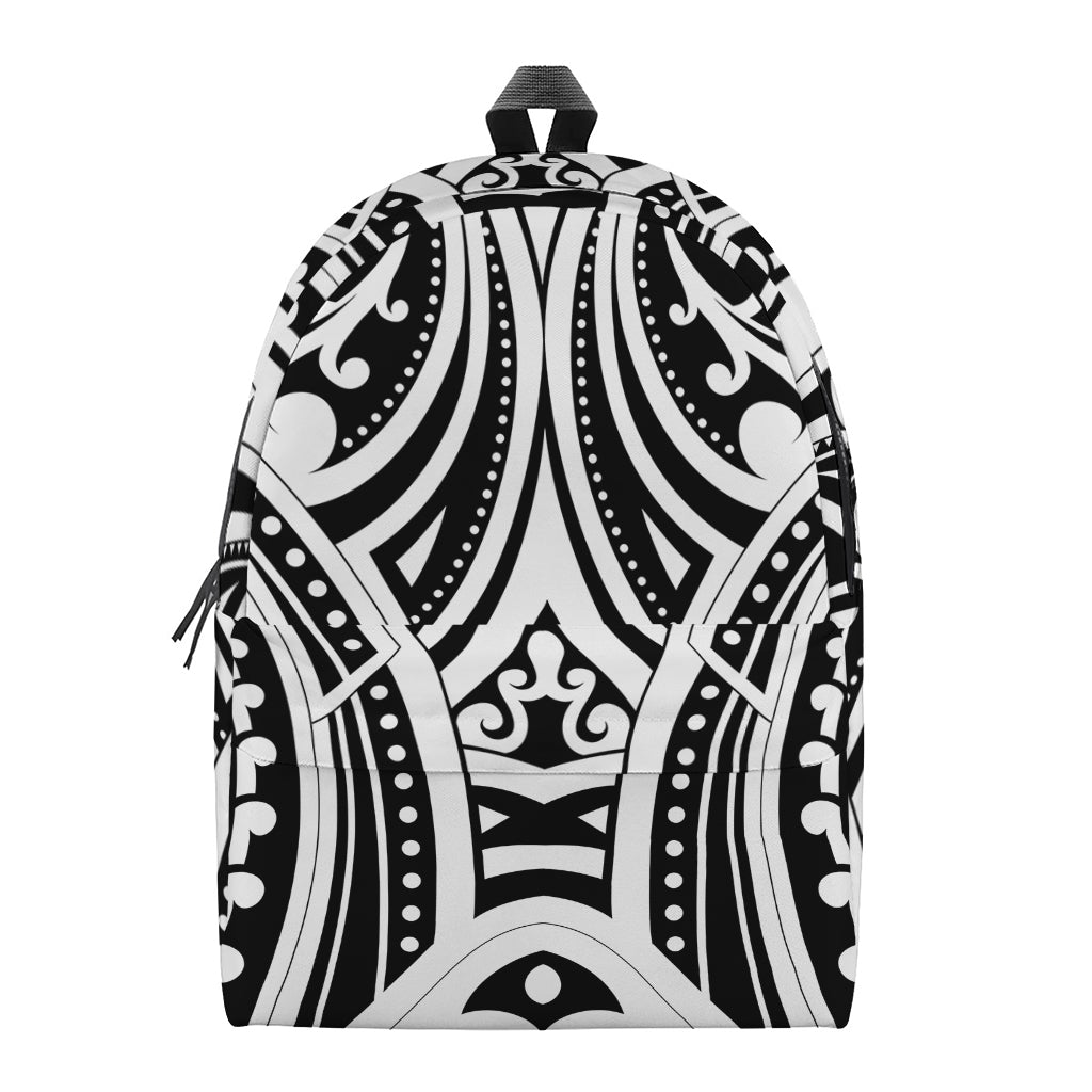 Maori Tribal Tattoo Pattern Print Backpack