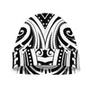 Maori Tribal Tattoo Pattern Print Beanie