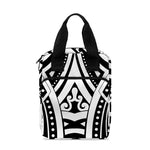 Maori Tribal Tattoo Pattern Print Bible Tote Bag