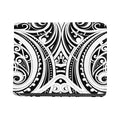 Maori Tribal Tattoo Pattern Print Bifold Wallet