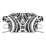 Maori Tribal Tattoo Pattern Print Car Windshield Snow Cover