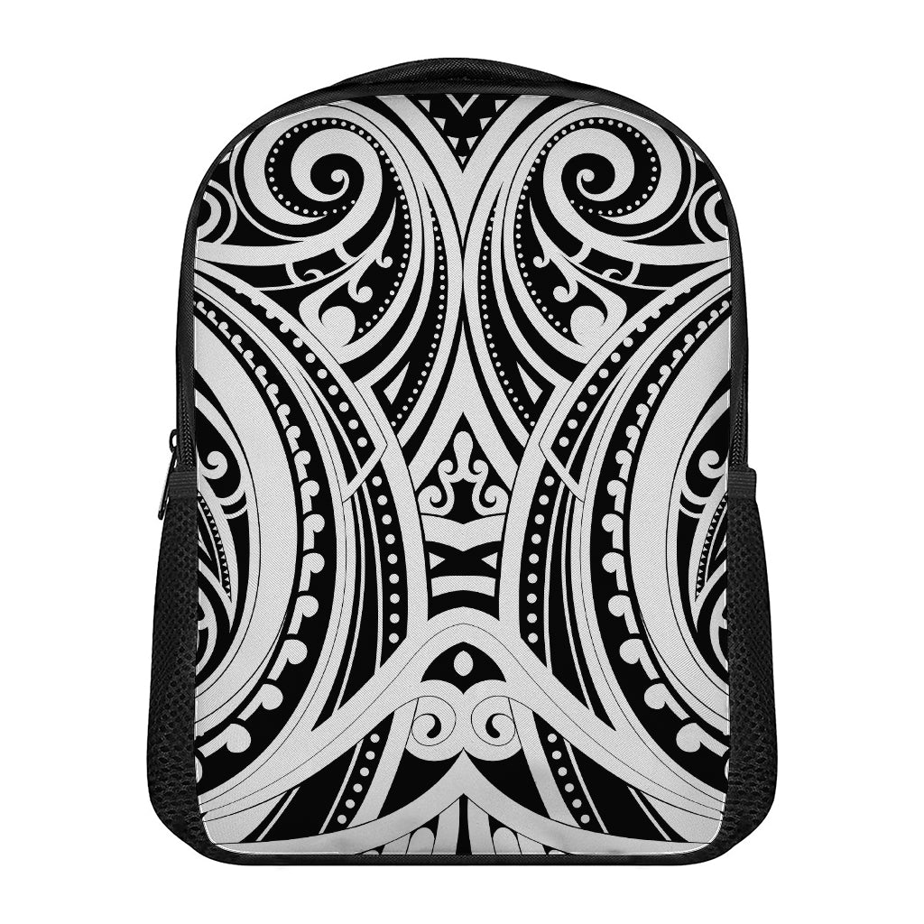 Maori Tribal Tattoo Pattern Print Casual Backpack