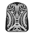 Maori Tribal Tattoo Pattern Print Casual Backpack
