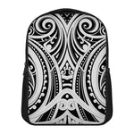 Maori Tribal Tattoo Pattern Print Casual Backpack