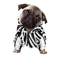 Maori Tribal Tattoo Pattern Print Dog Zip Up Hoodie