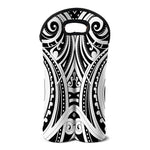 Maori Tribal Tattoo Pattern Print Double Neoprene Wine Tote