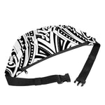 Maori Tribal Tattoo Pattern Print Fanny Pack