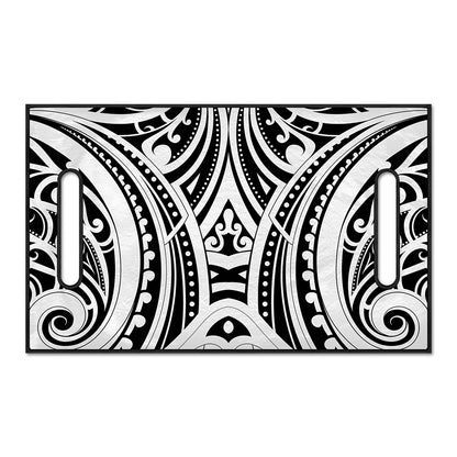 Maori Tribal Tattoo Pattern Print Golf Cart Seat Cover