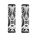 Maori Tribal Tattoo Pattern Print Handle Covers