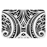 Maori Tribal Tattoo Pattern Print Indoor Door Mat