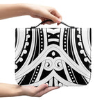 Maori Tribal Tattoo Pattern Print Leather Bible Cover