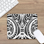 Maori Tribal Tattoo Pattern Print Mouse Pad