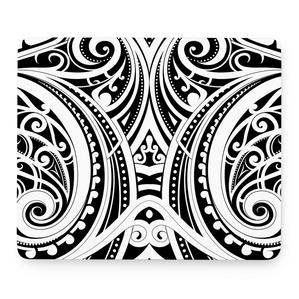 Maori Tribal Tattoo Pattern Print Mouse Pad