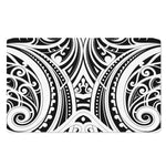 Maori Tribal Tattoo Pattern Print Polyester Doormat