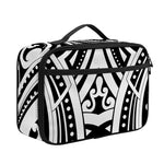 Maori Tribal Tattoo Pattern Print Portable Lunch Bag