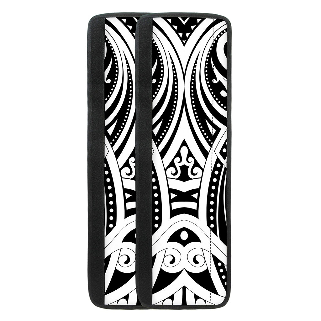 Maori Tribal Tattoo Pattern Print Refrigerator Handle Covers