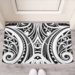 Maori Tribal Tattoo Pattern Print Rubber Doormat