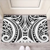 Maori Tribal Tattoo Pattern Print Rubber Doormat