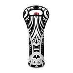 Maori Tribal Tattoo Pattern Print Single Neoprene Wine Tote