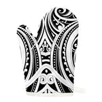 Maori Tribal Tattoo Pattern Print Single Oven Mitt