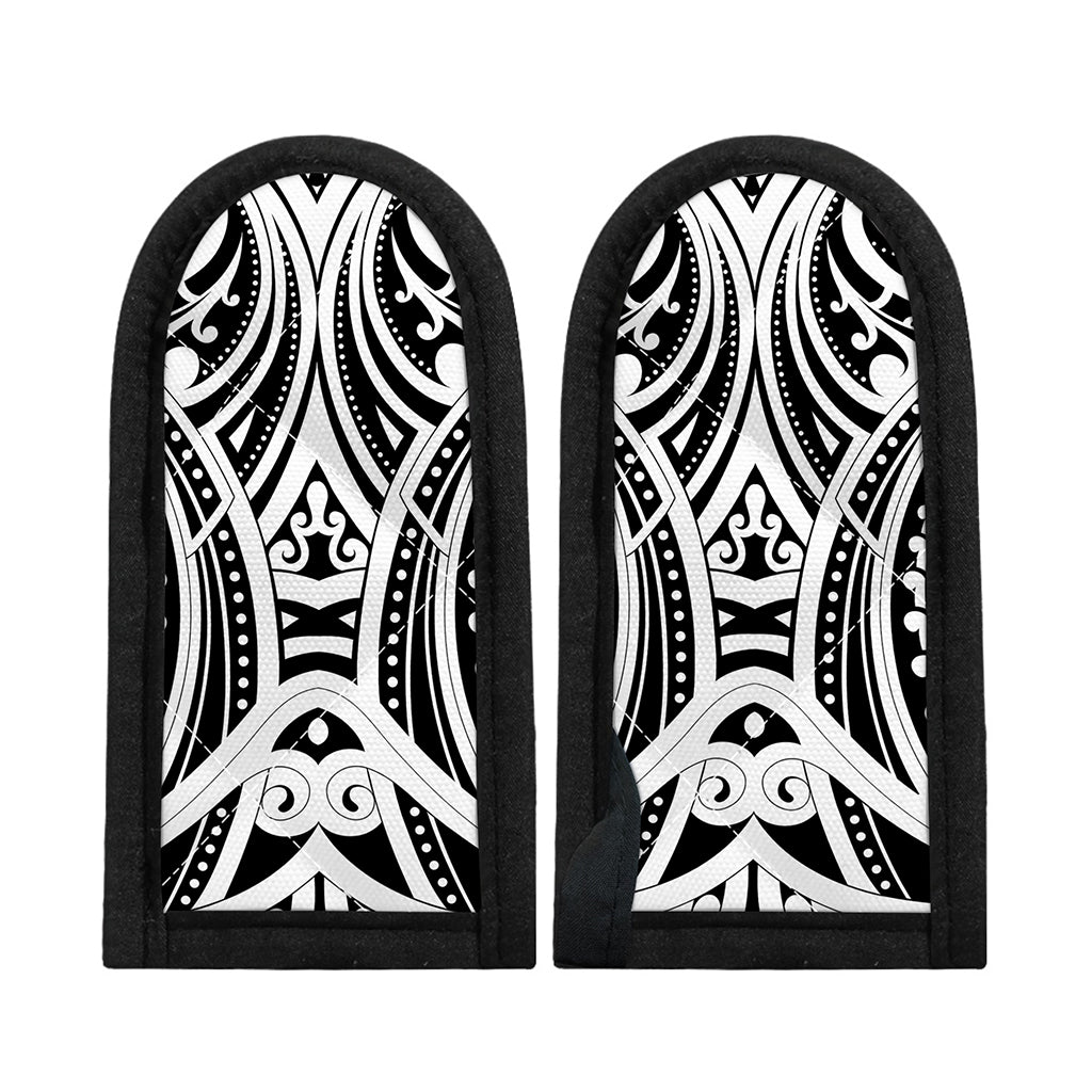 Maori Tribal Tattoo Pattern Print Skillet Handle Cover