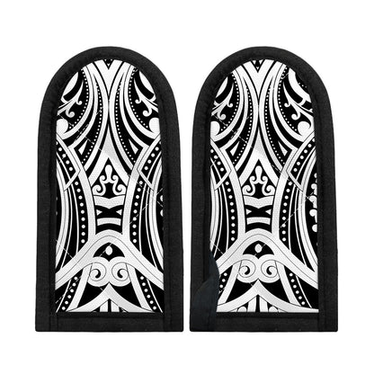 Maori Tribal Tattoo Pattern Print Skillet Handle Cover